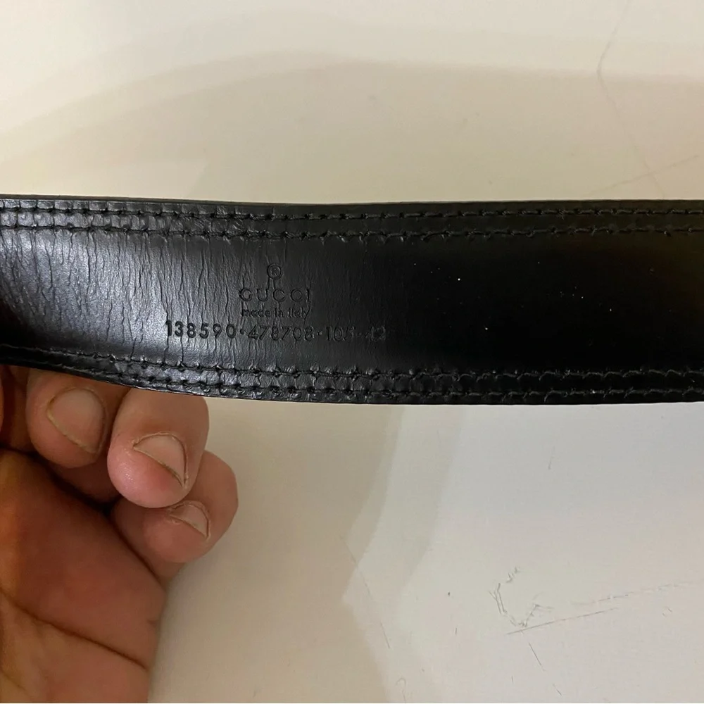 Gucci, black belt - Picture 3 of 6